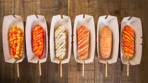 Two Hands Seoul Fresh Corn Dogs