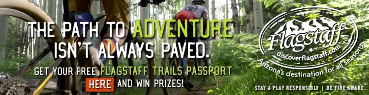 Flagstaff Trails Passport banner graphic