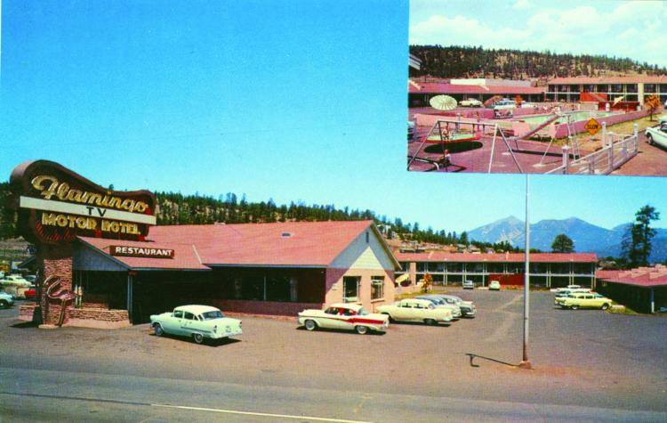 Historic image of El Rancho in Flagstaff