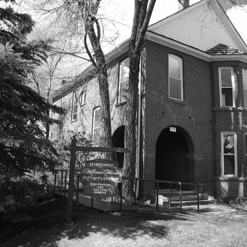 exterior of historic milligan house