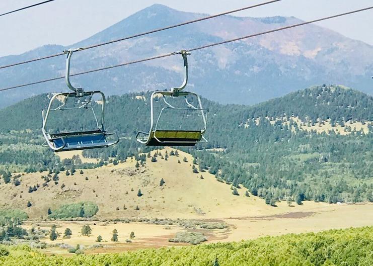 arizona snowbowl chairlift