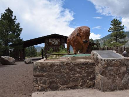 Entrance to Buffalo Park in Flagstaff, AZ