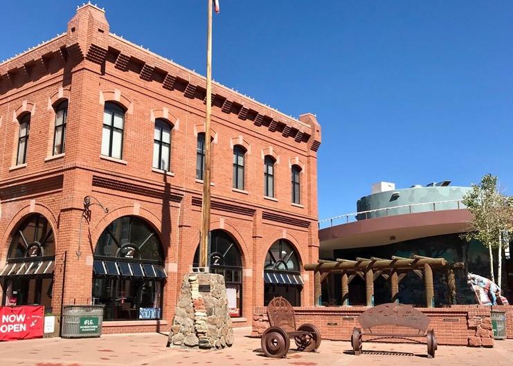 historic downtown plaza