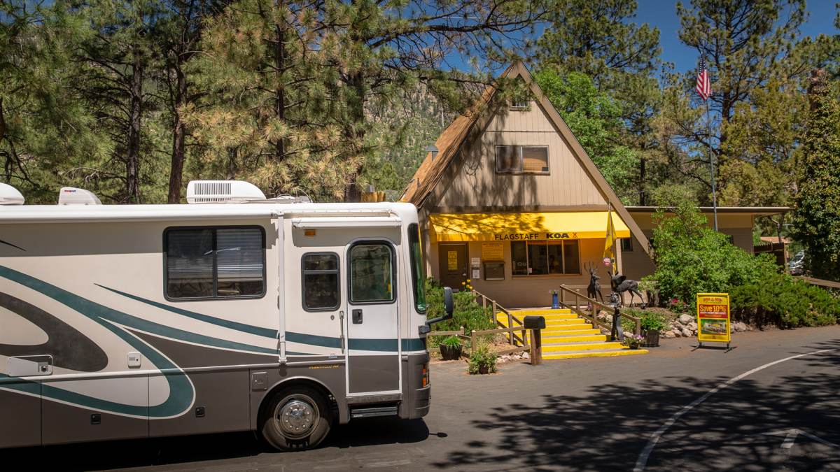 Koa Holiday Campground And Cabins Discover Flagstaff 