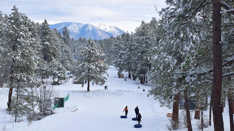places to visit snow in flagstaff