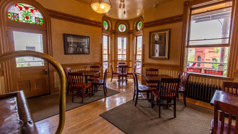 Zane Grey Ballroom at the Weatherford Hotel