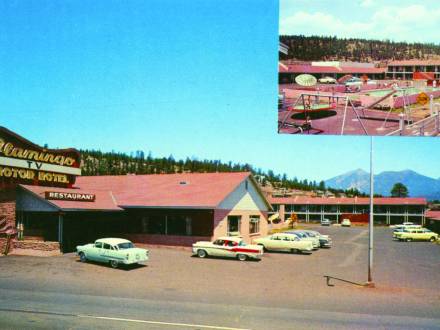 Historic image of El Rancho in Flagstaff