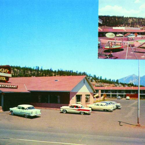 Historic image of El Rancho in Flagstaff