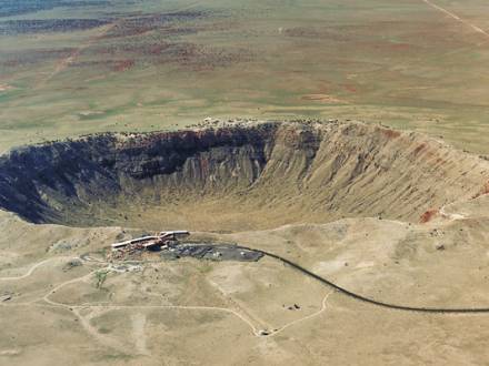 meteor crater