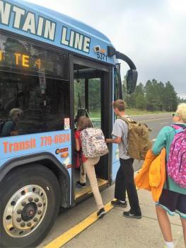 Boarding Mountain Line