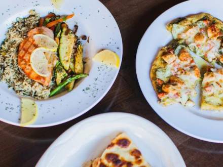 An assortment of dishes from Collins Irish Pub and Grill in Flagstaff, AZ.