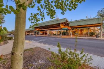 The outside appearance of Flagstaff Pulliam Airport. 