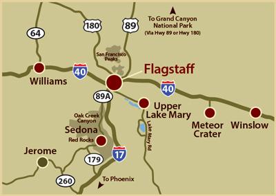 flagstaff regional map