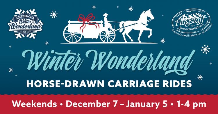 Winter Wonderland Horse Drawn Carriage Rides graphic
