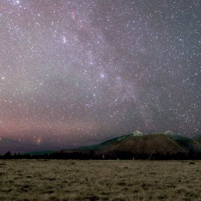 Dark skies from Buffalo Park, Flagstaff, AZ