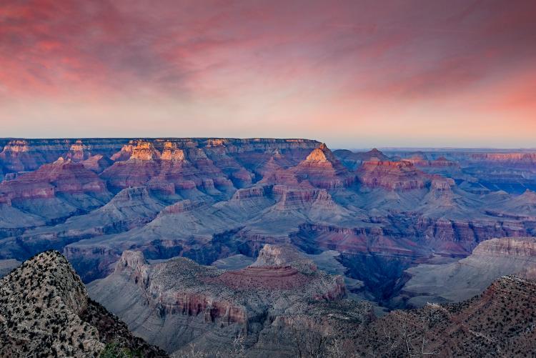 Sunset at Grand Canyon