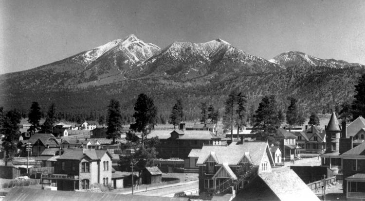 Historic image of Flagstaff, Arizona