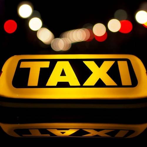 taxi sign