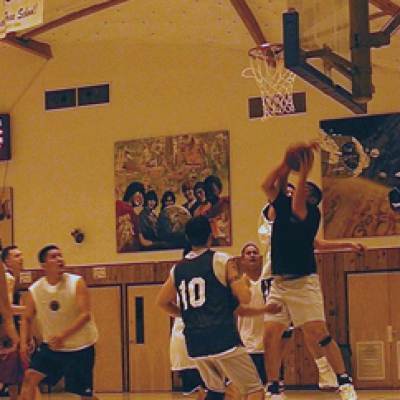 local basketball game