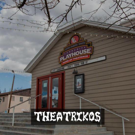 Exterior of the The Doris Harper-White Community Playhouse home to Theatrikos