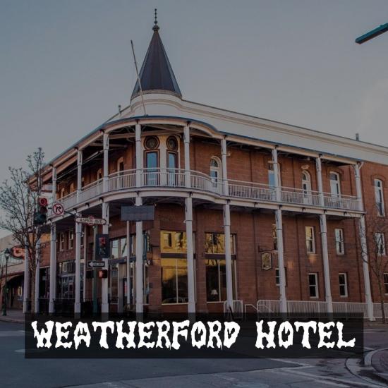 Exterior of the Weatherford Hotel